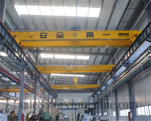 5 ton better performance travelling single girder overhead crane
