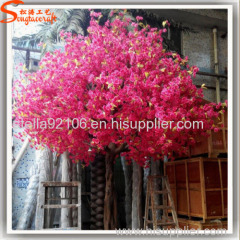 4.5 meter high unique shape of pink plastic cherry blossom tree branches artificial Sakura Tree for wedding flowers