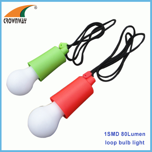 SMD plastic bulb lamp home loop light loop ABS durable outdoor lantern stick up loop bulb lamp