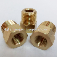 Thread Brass Reducing Hex Bushing