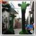 Our factory realistic design artificial grass animal artificial deer antlers topiary animals