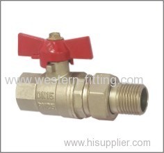 Brass Pipe Union Ball Valve