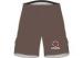 Brown Bad Boy Fight Shorts Personalized 1.5 Inches Width Crotch