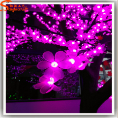 LED artificial cherry blossom tree with LED lights