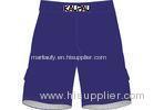 Adult Training Blue Cage Fighting Shorts With Sublimated Printed