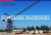 140M Lifting Heigh Steel Luffing Jib Tower Cranes with Telescopic or Knuckle boom Type