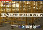 Yellow Paint Construction Ring Lock Scaffolding System For Building Maintenance