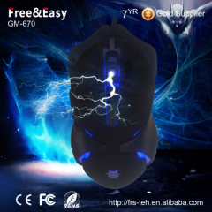 High performance 6D gaming mouse