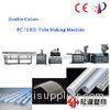 PC LED Lighting Pipe Extrusion Line High Speed Double Color