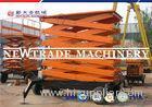 300Kg Electric Hydrualic Lift Platform Movable Scissor Lift Platform For Easy Assembled