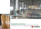 Furniture Wicker Plastic Rattan Extrusion Line / Artificial Rattan wicking Production Line