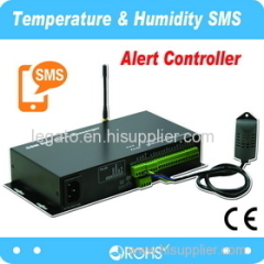 Temperature & Humidity SMS Alert Controller data logger