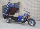 Three Wheel Cargo Motor Tricycle Optional Color Shaft Drive Transmission