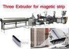 Plastic Profile Extrusion Line Rigid and Soft PVC Showing Accessories / magnet strip extrusion line