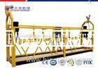 Yellow White Red Electric Suspended Working Platform With 7.5m Length 1000kg Rated Load