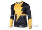 Four Way Strentch Mens Rash Guard Mma Compression Shirts Custom Printed