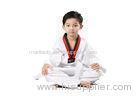 White Belt Fighter Taekwondo Suits For Kids Competition Uniform