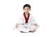 White Belt Fighter Taekwondo Suits For Kids Competition Uniform