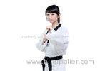 Custom Taekwondo Dobok Uniform White Cotton Martial Arts Costume