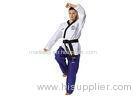 Female Taekwondo Uniform Martial Arts Kimonos With Elastic Waist Band