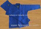 Blue Brazilian Jiu Jitsu Gi 420G Pearl Weave Lapel Bjj Gi Jacket