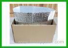 Single Bubble Insulated Shipping Box Liners For Food Packaging Cold Chain Mailing