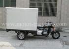 CDI Three Wheel Cargo Motorcycle Trike Closed Box Single Exhaust Air Cooled