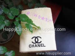 100% cotton white face towel use for hotel