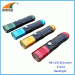1W LED 80Lumen hand torch flashlight camping lamp emergency lamp 3*AAA batteries CE RoHS approval anodized aluminum