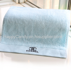 Wholesale100% cotton white hotel face towel 150g hand towel