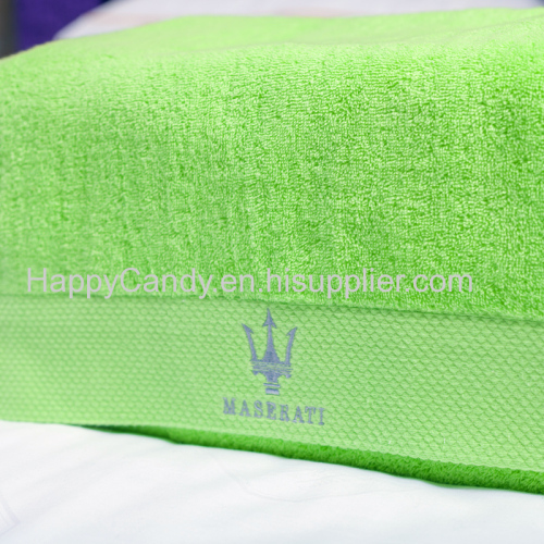 wholesale 100% cotton custom white terry hotel bath towels manufacture