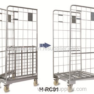 Two Door Roll Container