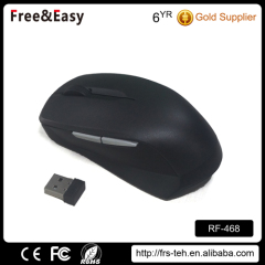 2016 cheapest computer unique black 2.4ghz wireless mouse