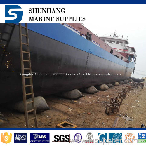 Marine inflatable launching rubber ship airbag