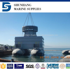 Marine inflatable launching rubber ship airbag