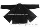 School Blank Brazilian Jiu Jitsu Uniform Black Martial Arts Kimono