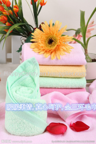 Wholesale 100% cotton white hotel face towel 150g