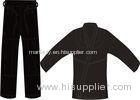 Custom Made Blank Black Brazilian Jiu Jitsu Uniform 100% Pre-shrunk Cotton Heavy Weight Adult Pearl