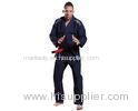 Navy Blue Jiu Jitsu Gi Submission Printing Custom Bjj Gi For Competition