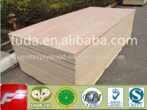Okoume face commercial plywood for furniture