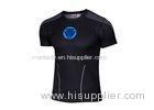 Polyester Lycra Rash Guard Shirts For Brazilian Jiu Jitsu / MMA