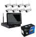 8CH WIFI 10inch WIFI Real Plug&Play LCD NVR Kit