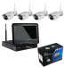 4CH WIFI 10inch WIFI Real Plug&Play LCD NVR Kit