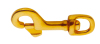 Solid Brass Harness Swivel Snap Hook