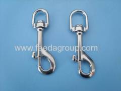 zinc alloy Swivel Eye Bolt Snap Hook