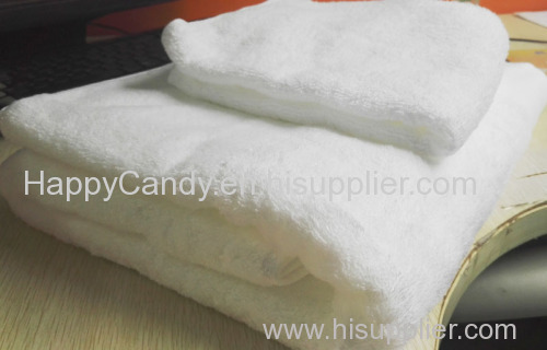 Wholesale white cheap cotton spa bathtowels