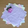 Wholesale 50g 100% cotton white small handkerchief