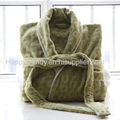 100% Cotton Jacauard Bathrobe