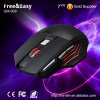 8 keys high resolution wired quality gaming mouse in colorful printing