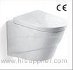 Siphon Flushing Compact Ceramic Wall Hung Toilet With Concealed Cistern
